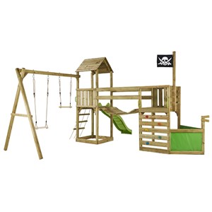 Aire de jeux pirate avec vigie willi