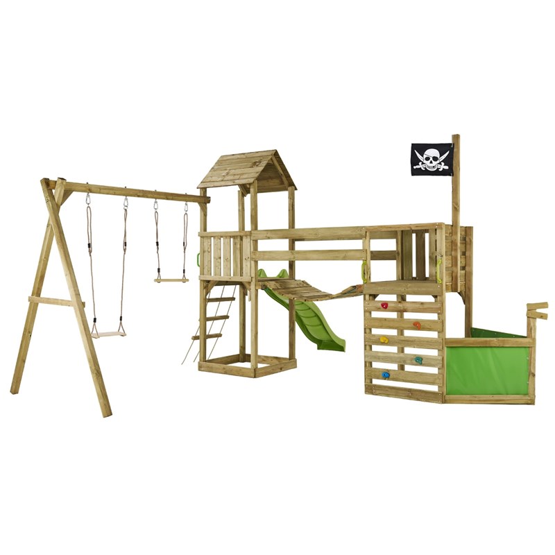 Kangui - Aire de jeux pirate avec vigie willi