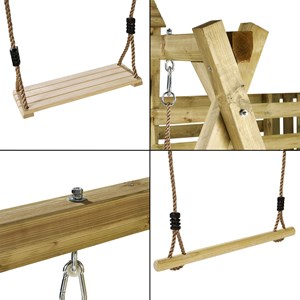 Aire de jeux pirate avec vigie willi