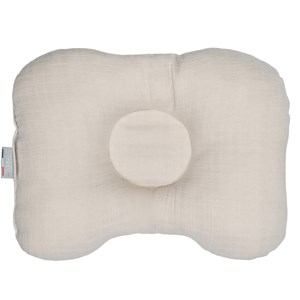 Coussin cale-tête nid d'abeille coton