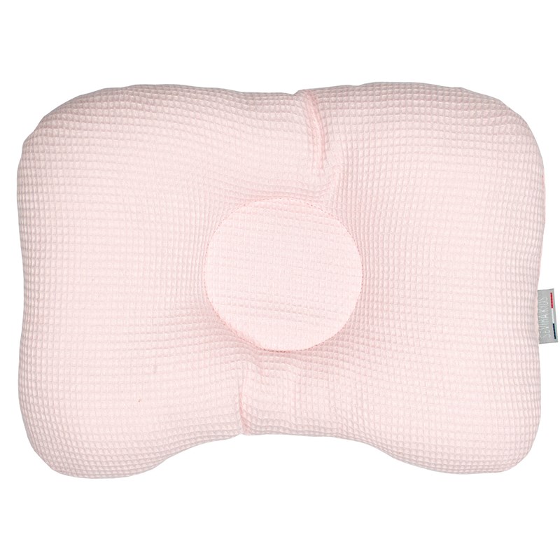 Coussin cale-tête nid d'abeille coton