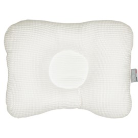 Coussin cale-tête nid d'abeille coton