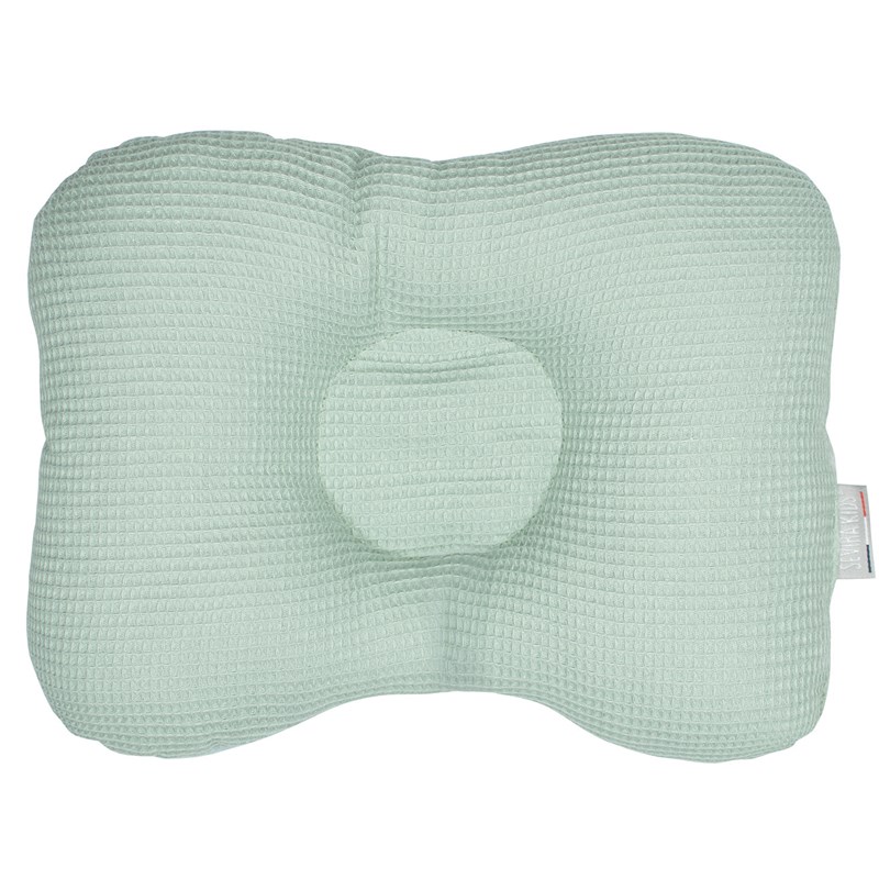 Coussin bébé cale-tête ergonomique vert
