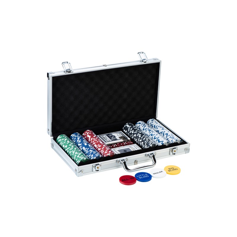 Mallette de poker 300 jetons 14gr