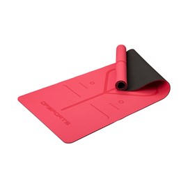 Tapis de yoga antidérapant rouge