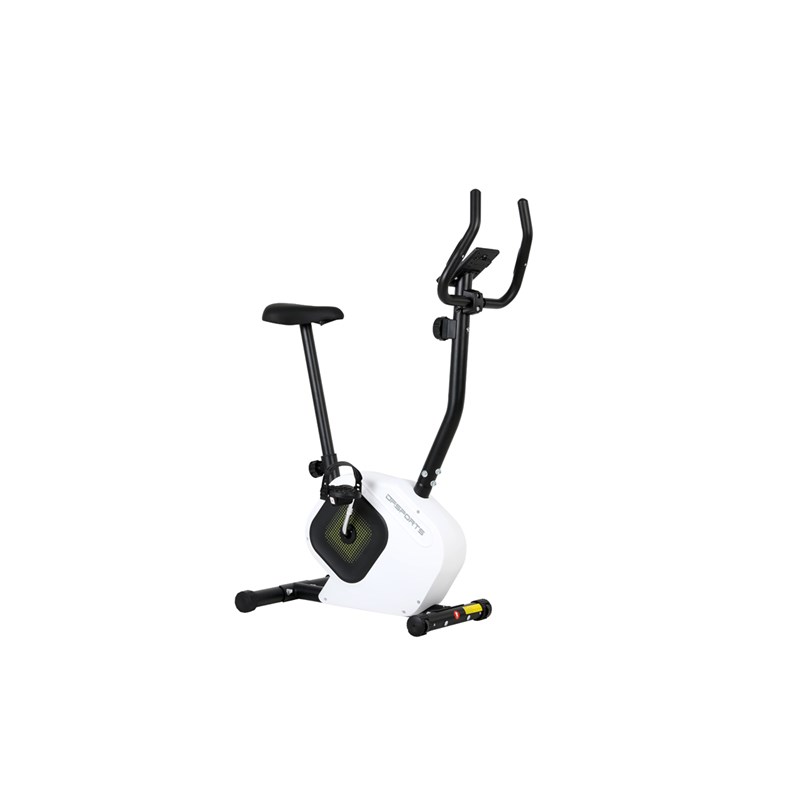 Vélo d'appartement blanc-noir