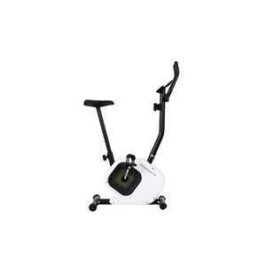 Vélo d'appartement blanc-noir