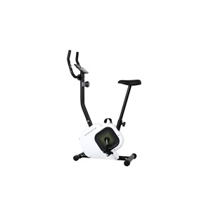 Vélo d'appartement blanc-noir