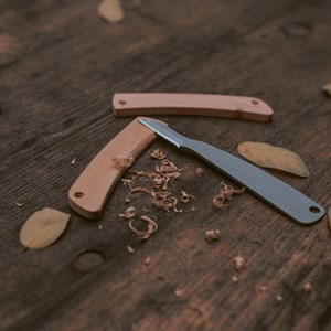 Couteau à faire soi-même + outil (noyer)