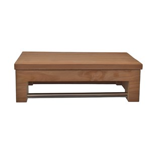 Meuble sdb teck pour lave-mains lazzia