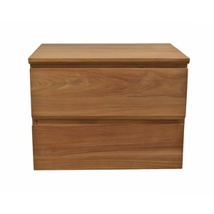 Meuble suspendu teck massif 60cm kharart