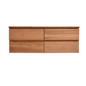 Meuble sdb teck massif 120cm kharart