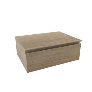 Meuble suspendu teck massif 60 cm khaléï