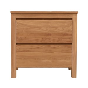 Meuble sdb en teck massif 80 cm varedo