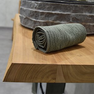 Plan pour vasque teck massif 90cm shark