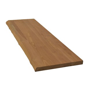 Plan pour vasque teck massif 150cm shark