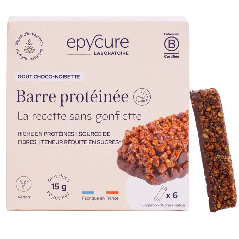 Epycure - Barres protéinées x 6