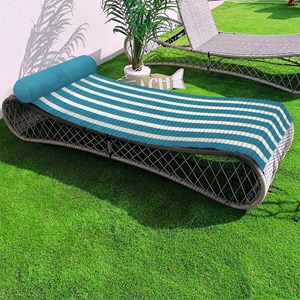 Matelas de plage bleu -bahia bleu canard