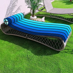 Matelas de plage bleu - happy blue