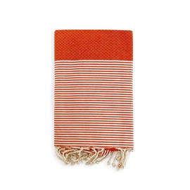 Fouta orange - mikanda orange