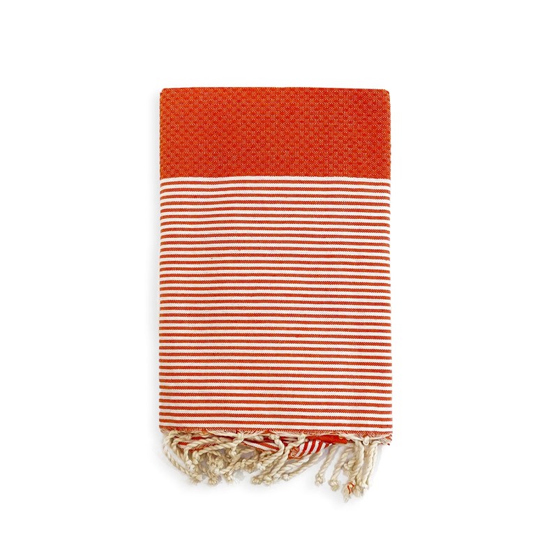 Fouta orange - mikanda orange