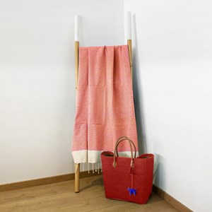 Fouta orange - athena orange