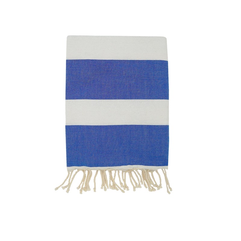 Fouta plate bleu - transat royal