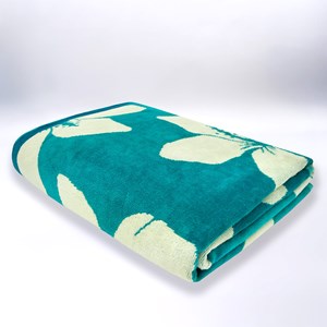 Serviette de plage xl bleu - bargara