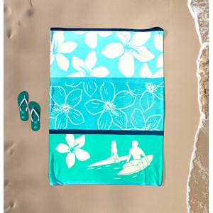 Serviette de plage xl bleu - freestyle