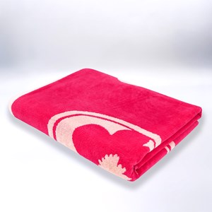 Serviette de plage rose - tunga