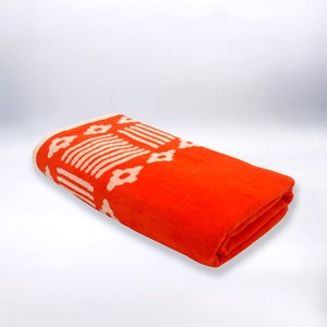 Serviette de plage orange - oranza