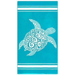 Serviette de plage bleu - ushaka