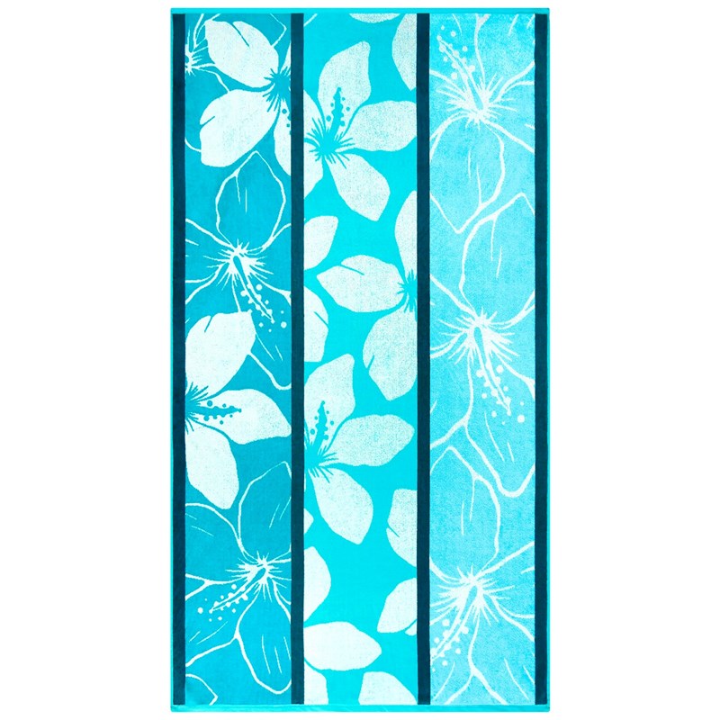 Serviette de plage bleu - miyako