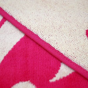 Serviette de plage rose - myrtos