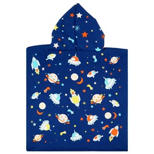 Poncho enfant bleu - poncho galaxy