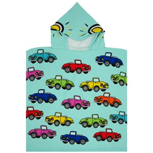 Poncho enfant multicolore - poncho cars