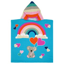 Poncho enfant multicolore - poncho koala