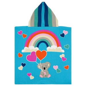 Poncho enfant multicolore - poncho koala