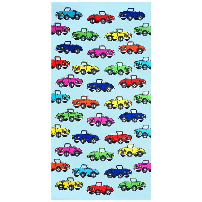 Serviette de plage enfant - cars