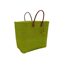 Panier de plage vert - tana gm vert anis