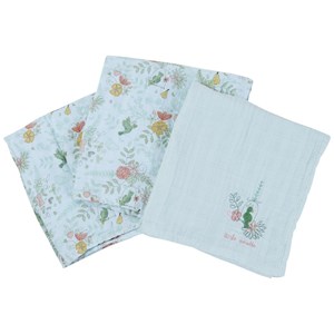 Lot de 3 langes coton bio paradis