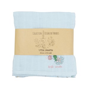 Lot de 3 langes coton bio paradis