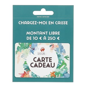 Carte cadeaux Nature & Découvertes