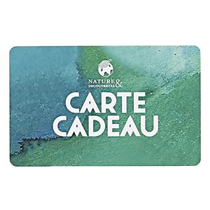 Carte cadeaux Nature & Découvertes
