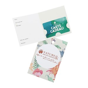 Carte cadeaux Nature & Découvertes
