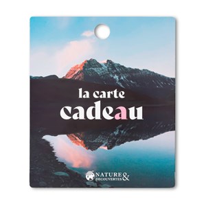 Carte cadeau Nature & Découvertes