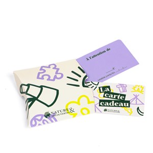 La carte cadeau Nature & Découvertes