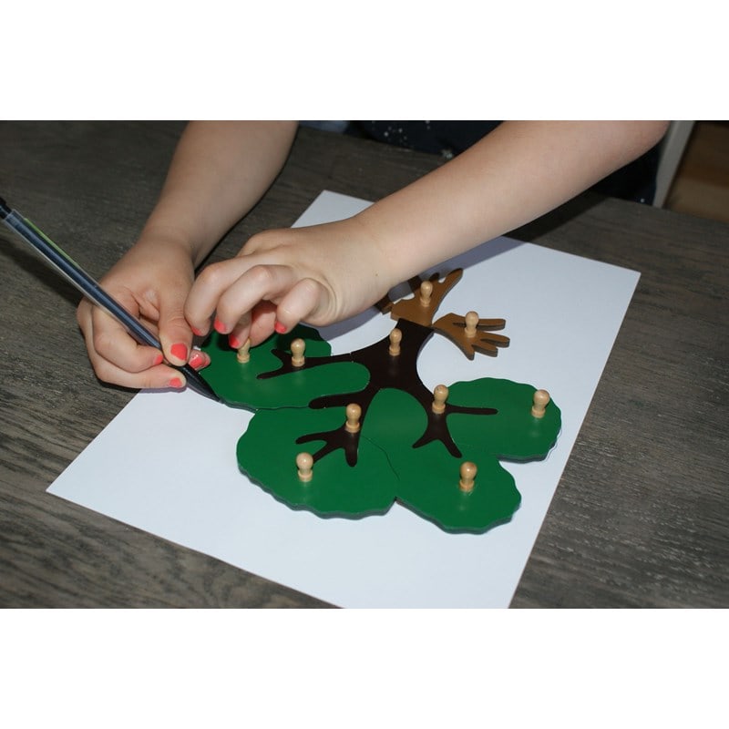 Mamontessoribox puzzle botanique arbre (Ma montessori Box) - Image 3