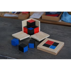 Mamontessoribox cube du binôme