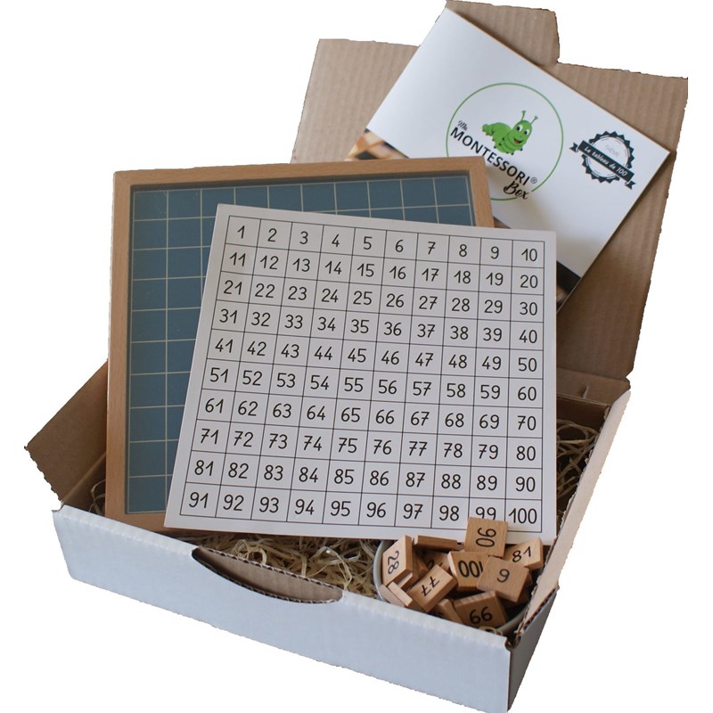 Mamontessoribox tableau de 100